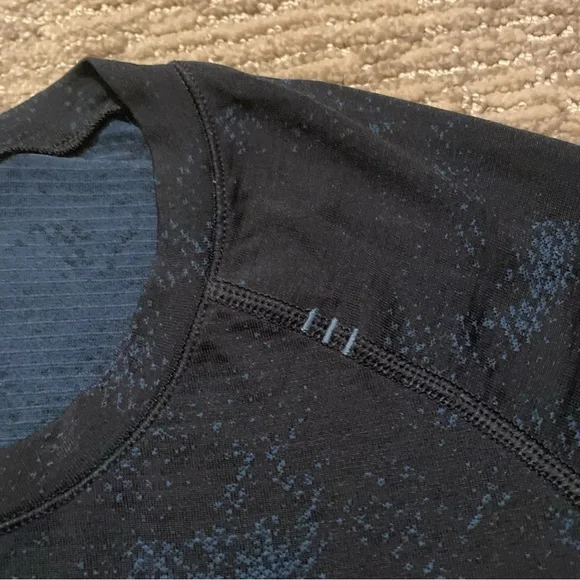 Lululemon Metal Vent Tech Shirt Mens XS Blue Movement Is Medicine Fox Collab - Picture 2 of 9